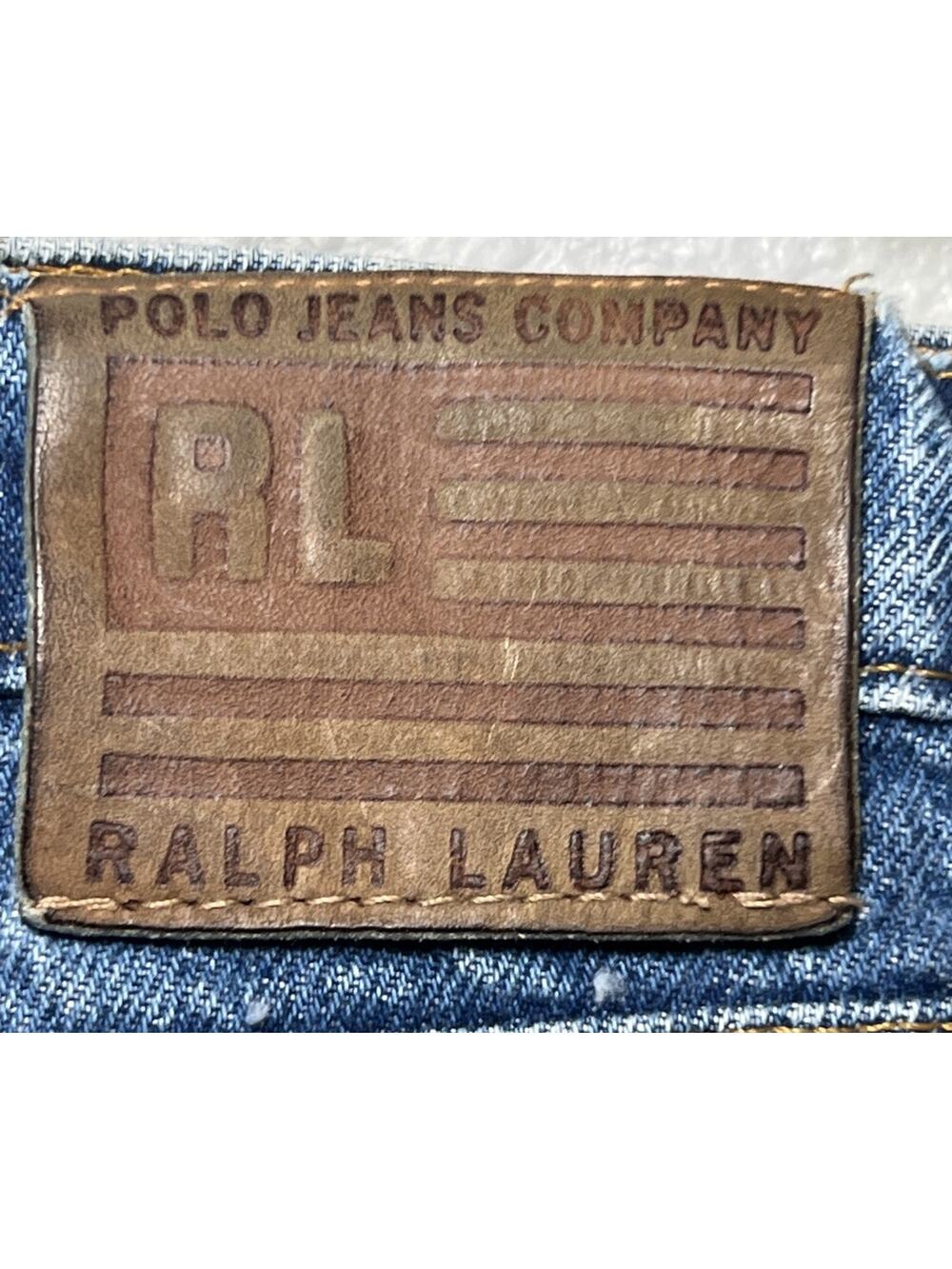 Polo Jeans Co Men's 38x32 Ralph Lauren Classic Fit Denim Vintage Y2K RL